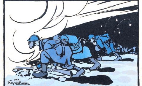 Les gaz - Georges Bruyer (La grande guerre en dessins)