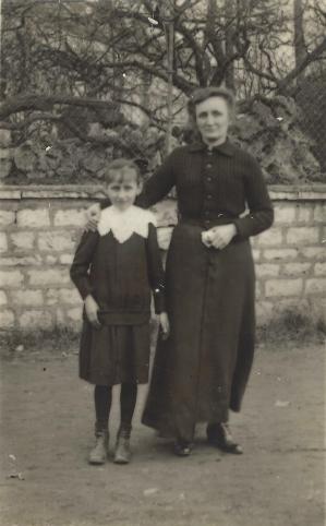 Marie-Louise Bonin et sa fille