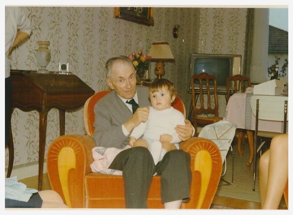 Pépé Roger et moi