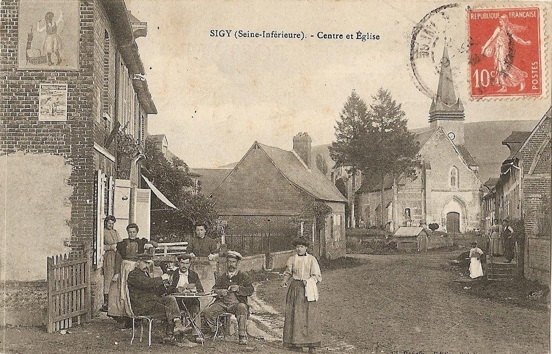 Carte postale Sigy en Bray