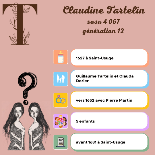 Claudine tartelin