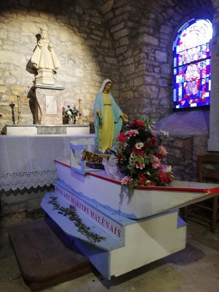 Eglise de la malene les martyrs
