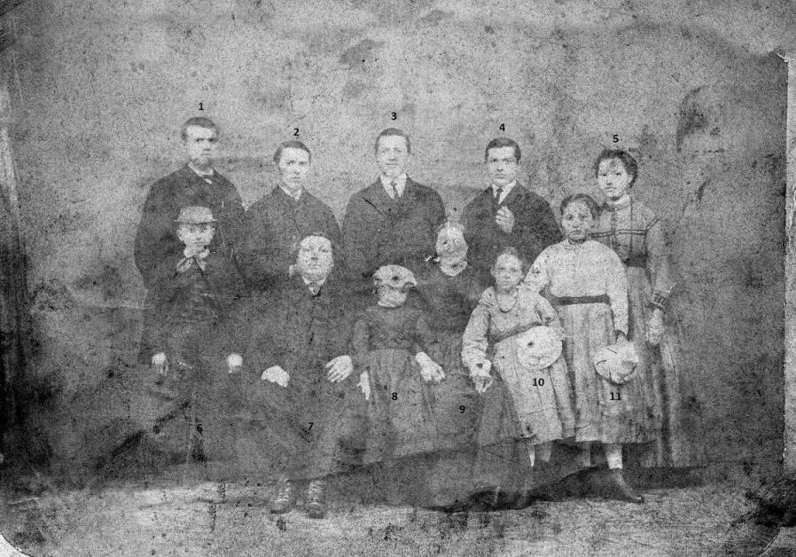 Famille Gravesteijn en 1870