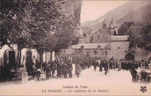 Le château de la Malène