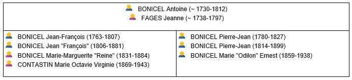 Liens bonicel contastin