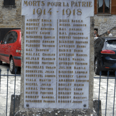 Monument Saint Chély du Tarn