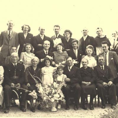 Mariage Denis et Blanche en 1947