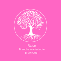 Rose branche marie lucile branchet