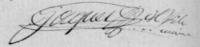 Signature Antoine Victor Jaques