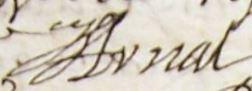 Signature de jean arnal de hyelzas