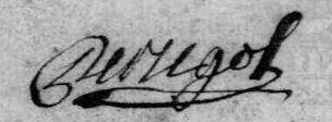 Signature de pierre jean persegol