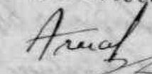 Signature odilon arnal