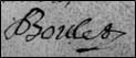 Signature Pierre Boulet fils